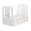Kinderbett 120x60cm Dreamy bunny mit Schublade MAXI