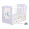 Kinderbett 120x60cm Dreamy bunny mit Schublade MAXI