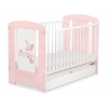 Kinderbett 120x60cm Dreamy bunny mit Schublade STANDARD