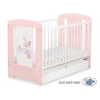 Kinderbett 120x60cm Dreamy bunny mit Schublade STANDARD