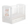 Kinderbett 120x60cm Friends mit Schublade MAXI