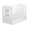 Kinderbett 120x60cm Friends mit Schublade MAXI
