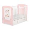 Kinderbett 120x60cm Friends mit Schublade MAXI