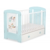 Kinderbett 120x60cm Friends mit Schublade MAXI