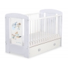 Kinderbett 120x60cm Friends mit Schublade MAXI
