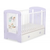 Kinderbett 120x60cm Friends mit Schublade MAXI