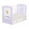 Kinderbett 120x60cm Gute Nacht mit Schublade MAXI