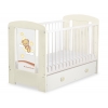 Kinderbett 120x60cm Gute Nacht mit Schublade MAXI