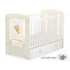 Kinderbett 120x60cm Gute Nacht mit Schublade MAXI