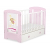 Kinderbett 120x60cm Gute Nacht mit Schublade MAXI
