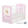 Kinderbett 120x60cm Gute Nacht mit Schublade MAXI