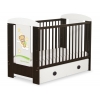 Braun Kinderbett 120x60cm Gute Nacht Grün Schublade MAXI