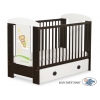 Braun Kinderbett 120x60cm Gute Nacht Grün Schublade MAXI