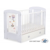 Kinderbett 120x60cm Happy balloons mit Schublade MAXI