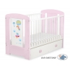 Kinderbett 120x60cm Happy balloons mit Schublade MAXI
