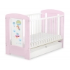 Kinderbett 120x60cm Happy balloons mit Schublade STANDARD
