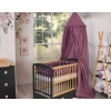 Kinderbett 120x60cm Leonardo- anthrazit - naturholz