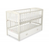 Kinderbett 120x60cm mit Krone mit Schublade MAXI