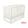 Kinderbett 120x60cm mit Krone mit Schublade MAXI