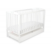 Kinderbett 120x60cm mit Krone mit Schublade STANDARD