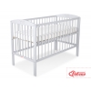 Kinderbett 120x60cm mit Krone -grau