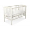 Babybett 120x60cm mit Krone - creme