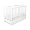 Kinderbett 120x60cm mit Sternen mit Schublade MAXI