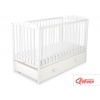 Kinderbett 120x60cm mit Sternen mit Schublade MAXI