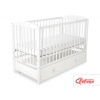 Kinderbett 120x60cm mit Sternen mit Schublade MAXI