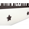 Kinderbett 120x60cm mit Sternen mit Schublade MAXI