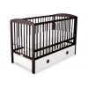 Kinderbett 120x60cm mit Sternen mit Schublade MAXI