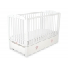 Kinderbett 120x60cm mit Sternen mit Schublade MAXI