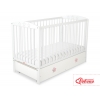 Kinderbett 120x60cm mit Sternen mit Schublade MAXI