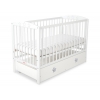 Kinderbett 120x60cm mit Sternen mit Schublade MAXI
