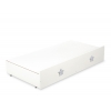 Kinderbett 120x60cm mit Sternen mit Schublade MAXI