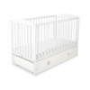 Kinderbett 120x60cm mit Sternen mit Schublade MAXI