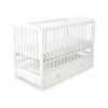 Kinderbett 120x60cm mit Sternen mit Schublade MAXI