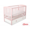 Kinderbett 120x60cm mit Sternen mit Schublade MAXI