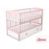 Kinderbett 120x60cm mit Sternen mit Schublade MAXI