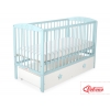 Kinderbett 120x60cm mit Sternen mit Schublade MAXI