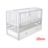 Kinderbett 120x60cm mit Sternen mit Schublade MAXI