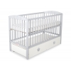 Kinderbett 120x60cm mit Sternen mit Schublade MAXI
