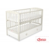 Kinderbett 120x60cm mit Sternen mit Schublade MAXI