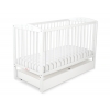 Kinderbett 120x60cm mit Sternen mit Schublade STANDARD