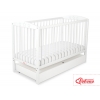 Kinderbett 120x60cm mit Sternen mit Schublade STANDARD