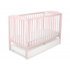 Kinderbett 120x60cm mit Sternen mit Schublade STANDARD
