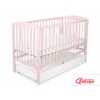 Kinderbett 120x60cm mit Sternen mit Schublade STANDARD