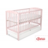 Kinderbett 120x60cm mit Sternen mit Schublade STANDARD
