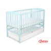 Kinderbett 120x60cm mit Sternen mit Schublade STANDARD