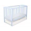 Kinderbett 120x60cm mit Sternen mit Schublade STANDARD